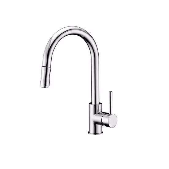 High Quality Copper Kitchen Bathroom Basin Sink Faucet with Brass Single Handle