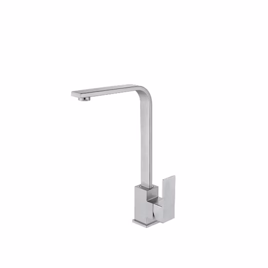 Single Hole Induction Magnetization 304 Stainless Steel Sensor Kitchen Sink Mixer Faucet