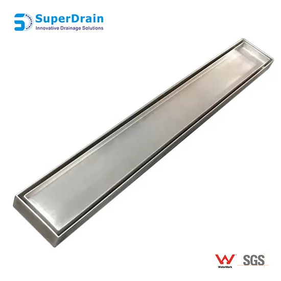China Supplier SUS Linear Tile Insert Drain for Swim SPA